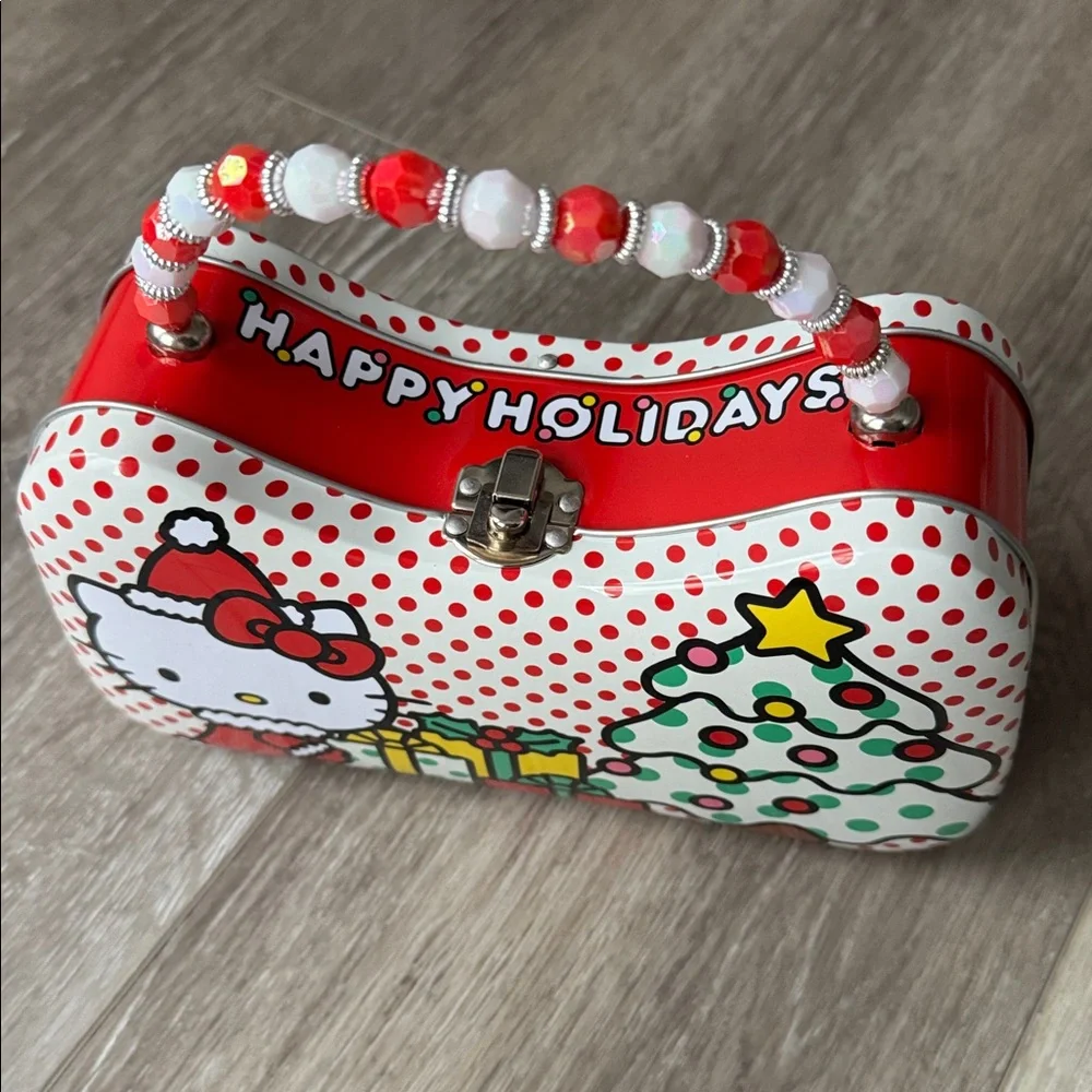 Hello Kitty Red and White Holiday Bag